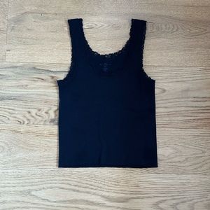 Brandy Melville lace tank top